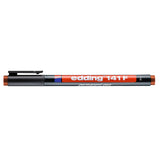 Edding 141f • permanent pen 0.6mm bruin