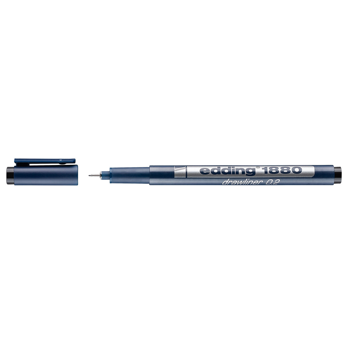 Edding 1880 • precisie fineliner 0.2mm zwart