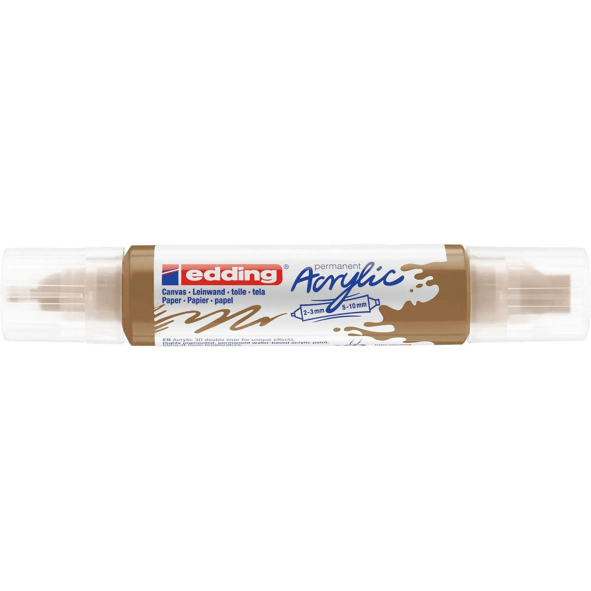 Edding 5000 • acrylic 3d doubleliner rijkgoud