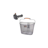fietsmand Toscane Smartlock voor 19 liter zilver