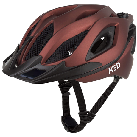 Ked fietshelm spiri ii trend l (55-61cm) - mat rood