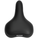 Fietszadel Edge Towny met memory foam - zwart
