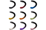 Jrc - stuurlint orimono premium metallic zwart