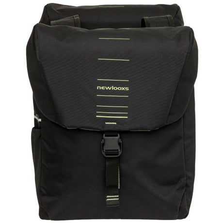 Newlooxs tas new looxs vigo dubbel | zwart groen | 40l
