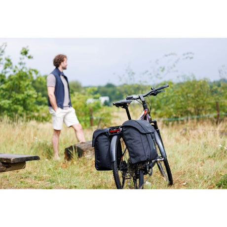 Newlooxs tas new looxs vigo dubbel | zwart groen | 40l