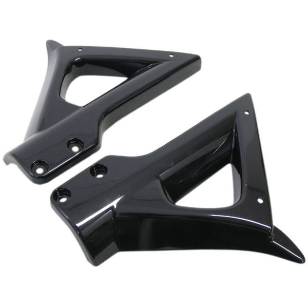 Edge voorspatbord beugelset peugeot vivacity tot bj.2008 zwart metallic