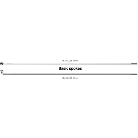 Spaken 274-13 Sapim Leader ø2.33mm FG 2,6 - RVS (100 stuks)