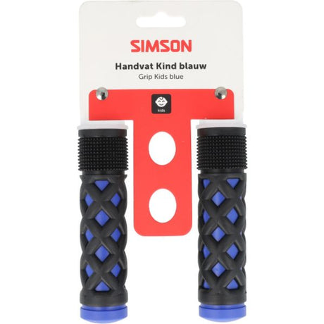 Simson handvatset kinder kobalt zwart