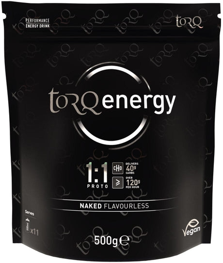 Torq 1:1 energy drink naked 500g pouch