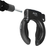 Axa ringslot defender retractable met uitneembare sleutel - zwart