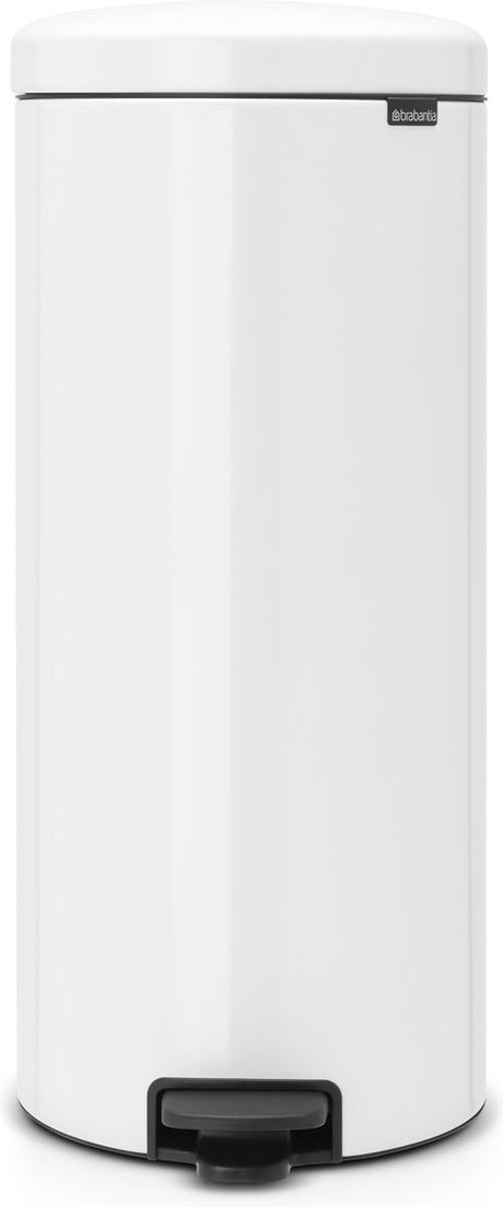 Brabantia newicon prullenbak - metalen binnenemmer - 30 liter - white