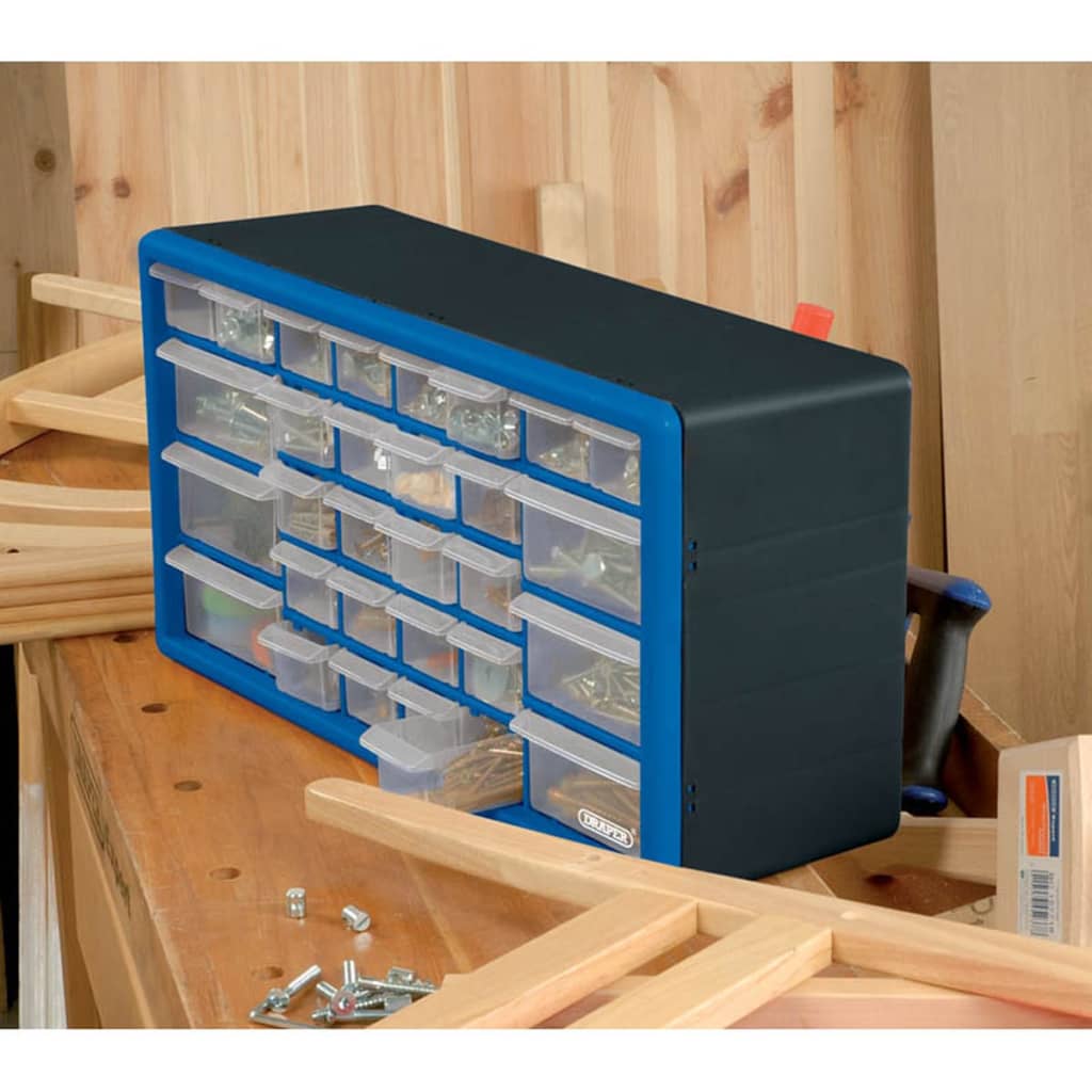 Draper Tools Draper Tools Gereedschapsopbergbox 30 lades blauw 12015