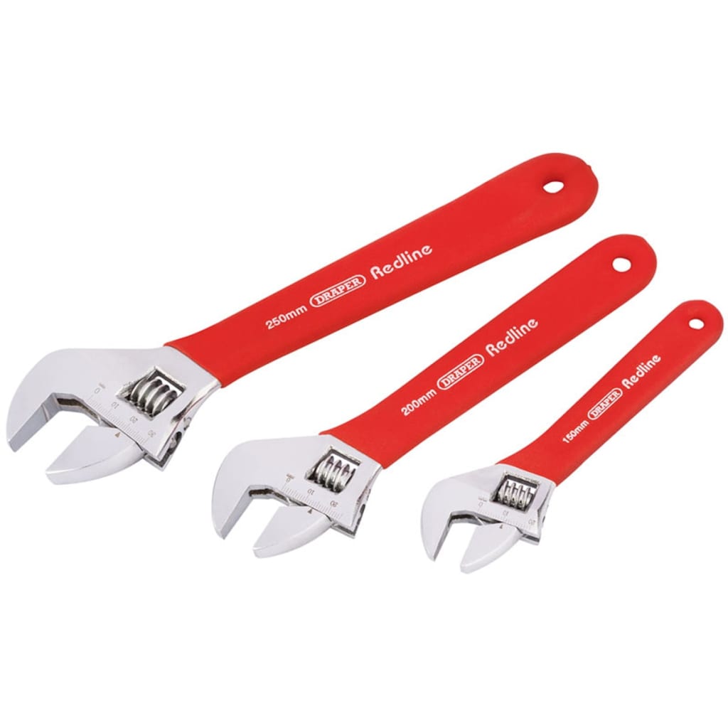 Draper Tools Draper Tools Redline Verstelbare moersleutel set 3-dlg 67634