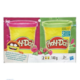 Play-doh grab and go compound bag + 2 kleuren klei