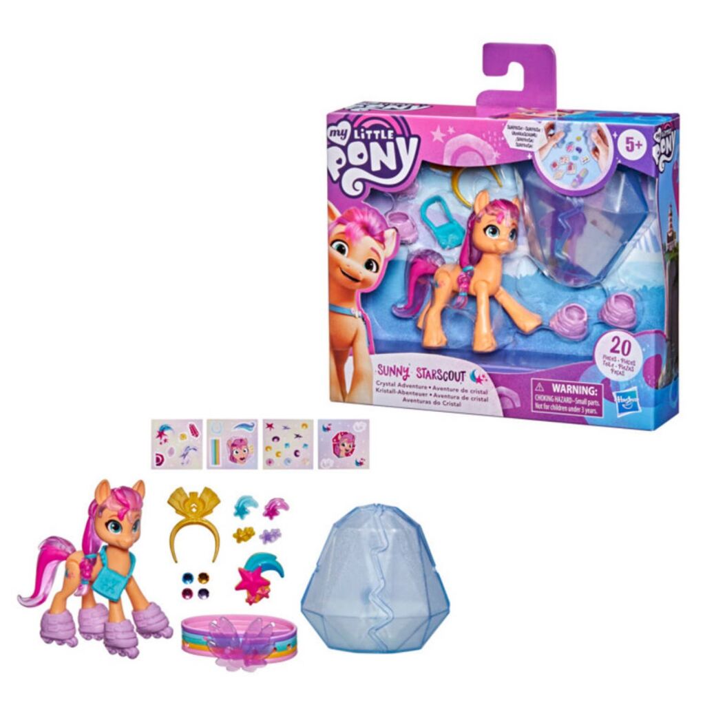 My little pony my little pony film kristal avonturen ponies 20-delig