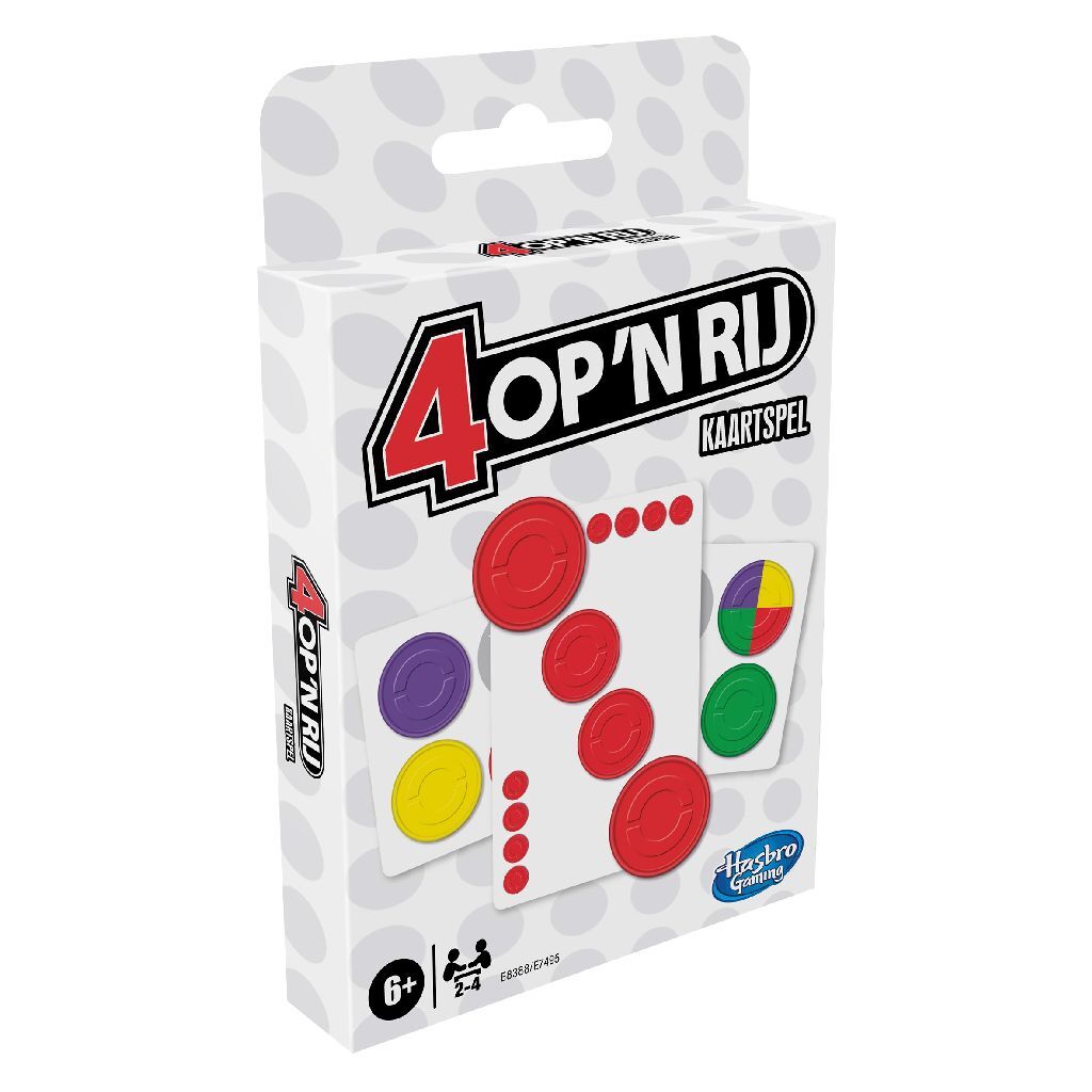 Hasbro 4 op #039;n rij kaartspel