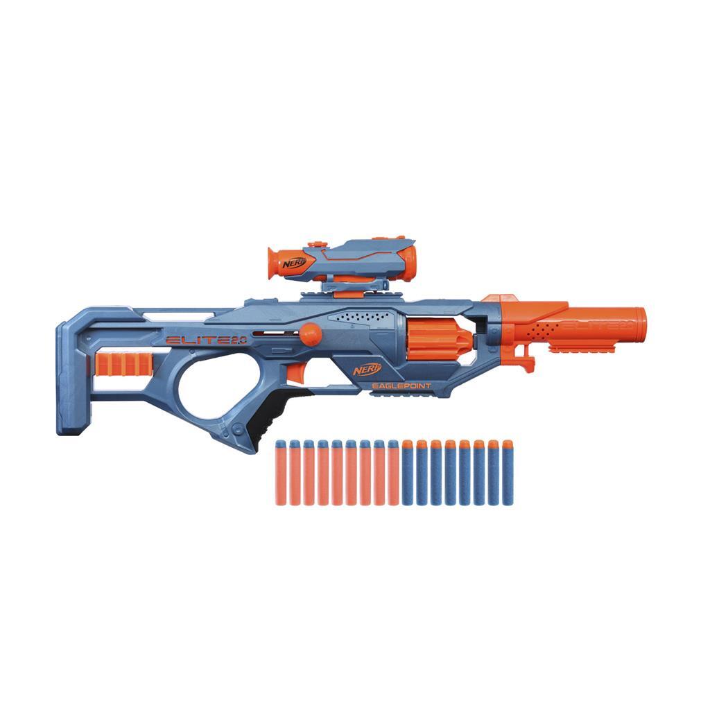 Nerf nerf 2.0 eaglepoint rd8 blaster + 16 darts