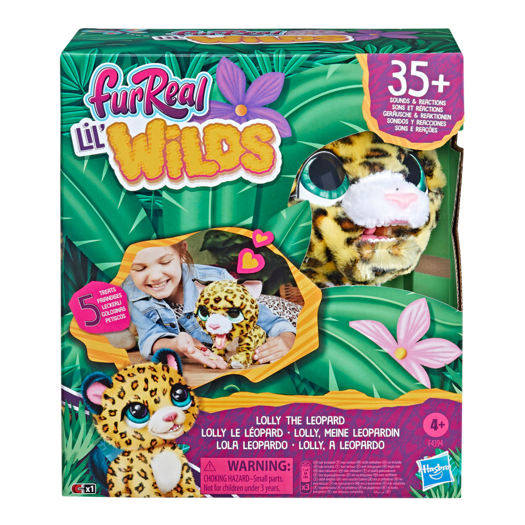 FurReal Lil Wilds Lolly de Luipaard Interactieve Knuffel