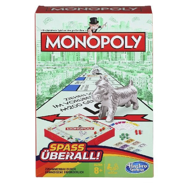 Hasbro reisespiel monopoly