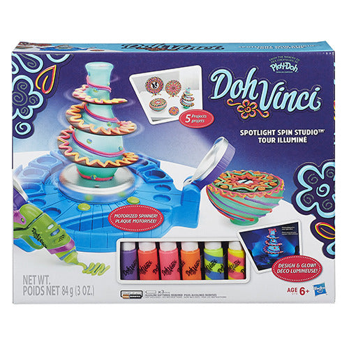 Hasbro dohvinci spotlight draaischijf studio + licht + accessoires