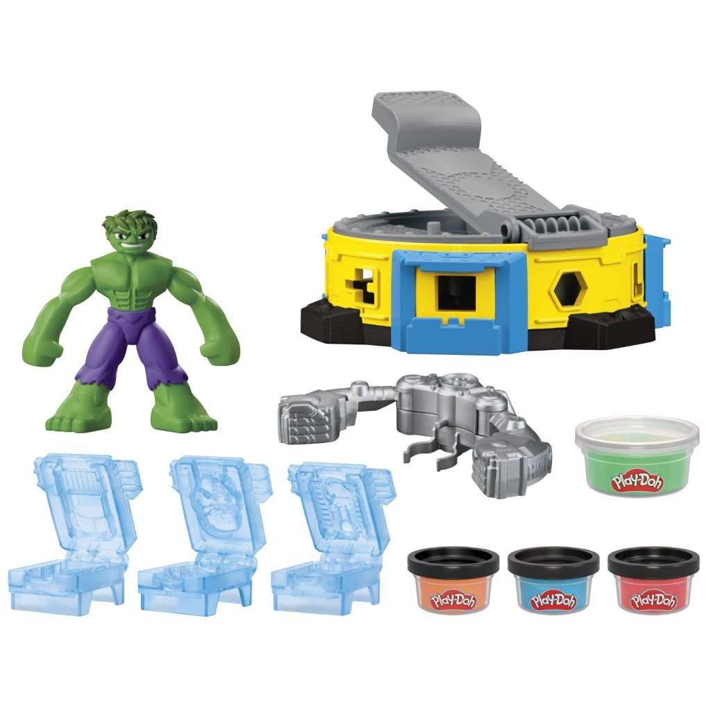 Play-doh hulk smash and squish