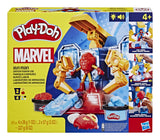 Play-doh marvel iron man harnas laboratorium speelset - boetseerklei - inclusief iron man figuur