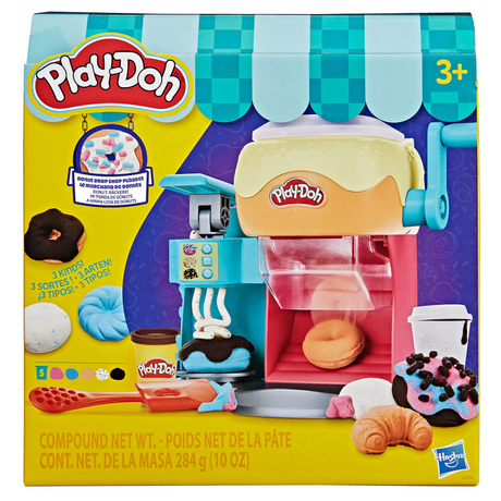 Play-doh donutshop - speelset - inclusief 5 potjes klei
