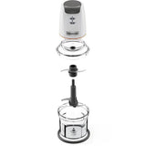 Kenwood kenwood chp61.000wh foodprocessor mini-hakker 500w wit