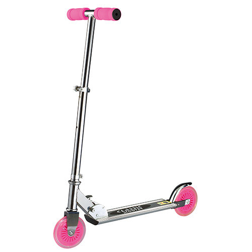 Basic new classic scooter aluminium roze