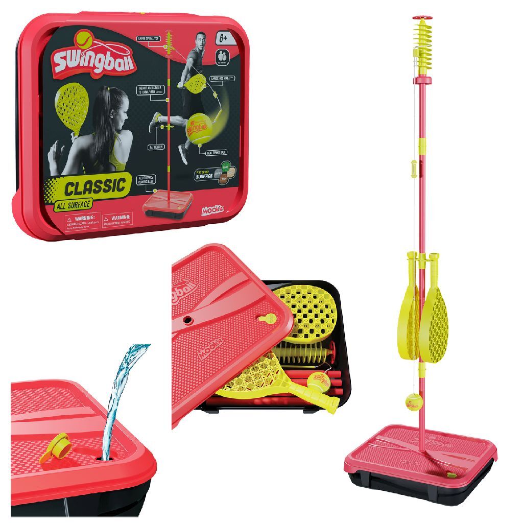 Abi mookie swingball tennis speelset rood