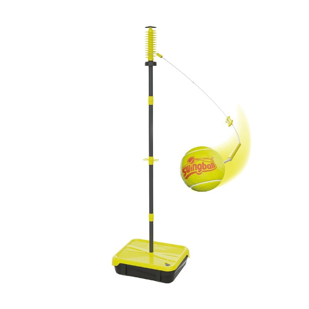 Swingball pro tennispaal met all surface basis zwart geel