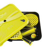 Swingball pro tennispaal met all surface basis zwart geel