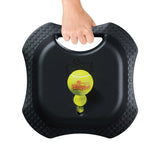 Mookie Reflex Tennistrainer met All Surface Basis Zwart Geel