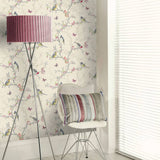 Dutch wallcoverings behang phoebe beige