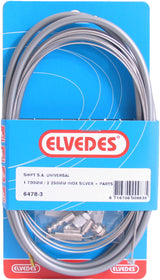 Elvedes Trommelrem kabelkit 1700mm 2250mm RVS zilver (op kaart)