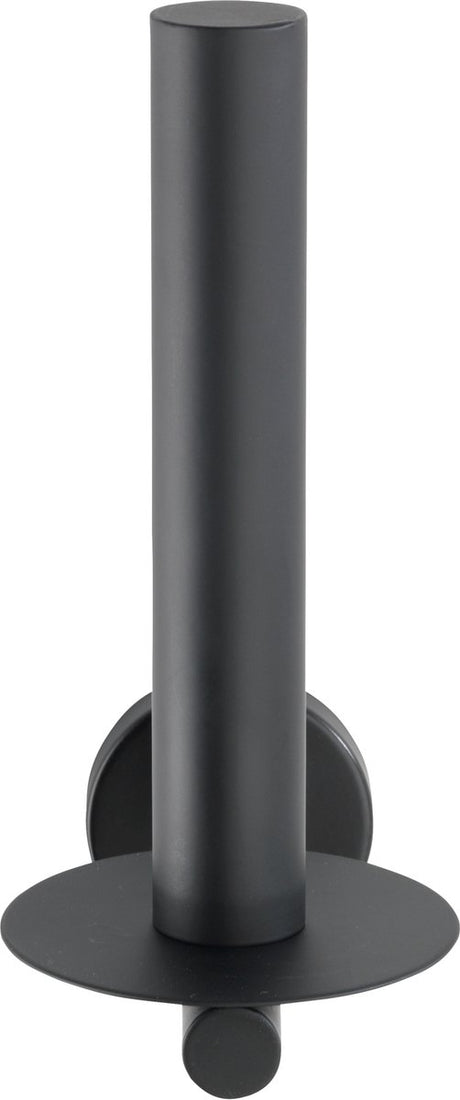 Wenko reserverolhouder bosio rvs zwart mat - toiletrolhouder - toiletpapier houder - wc rolhouder