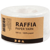 Creativ company https: www.cchobby.nl papier-raffia-garen-b-7-8-mm-wit-100-m-1-rol