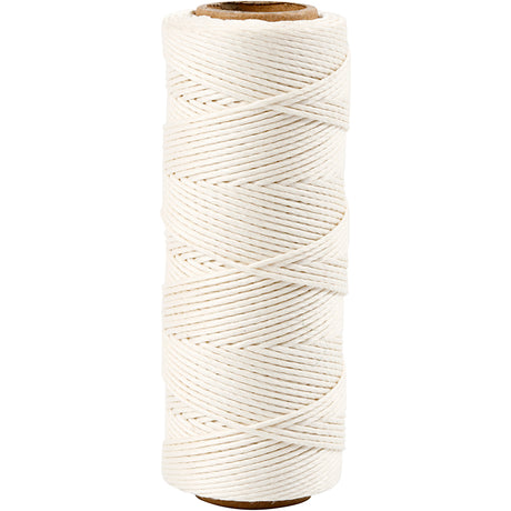 Creativ company https: www.cchobby.nl bamboekoord-dikte-1-mm-wit-65-m-1-rol