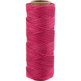 Creativ company http: www.cchobby.nl bamboekoord-dikte-1-mm-donkerroze-65-m-1-rol