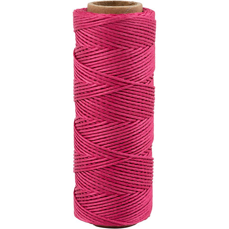 Creativ company http: www.cchobby.nl bamboekoord-dikte-1-mm-donkerroze-65-m-1-rol