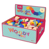 Woody de worm. fsc. 24 stuks. 2+