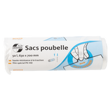 Deiss 1069645 - vuilzakken transpar. 50l 50st | 10 stuks
