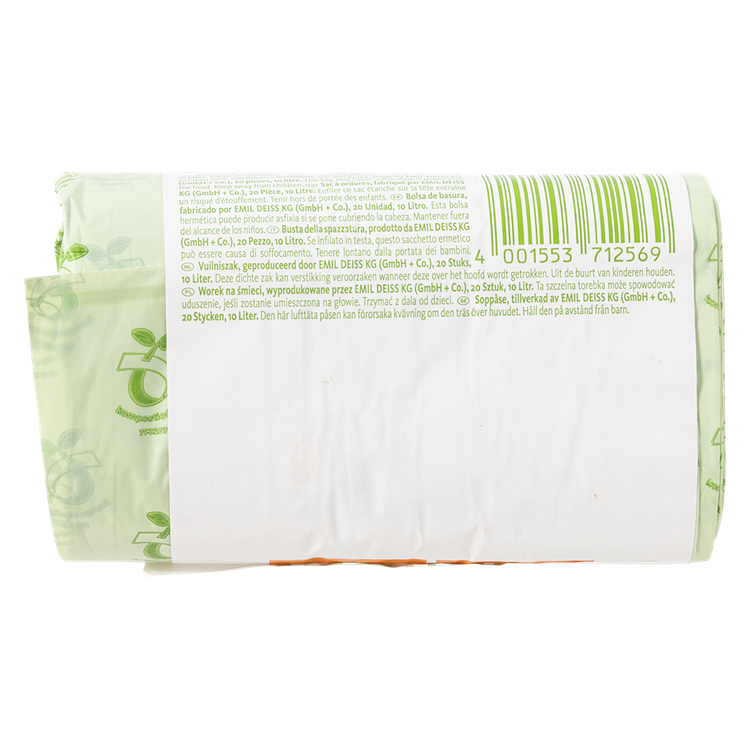 Bioline 1069646 - composteerzakken 10l 20st | 10 stuks