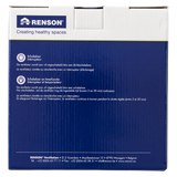 Renson 1006452 - afsluitbare ventilator met timer 7222t wit ø 125 | 2 stuks