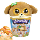 Silverlit winksies caramel puppy - interactieve knuffel in een ijsbeker