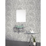 Dutch wallcoverings behang liquid marble grijs