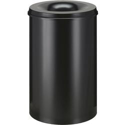 V-part vlamdovende prullenbak vepa bins vb111000 110l zwart