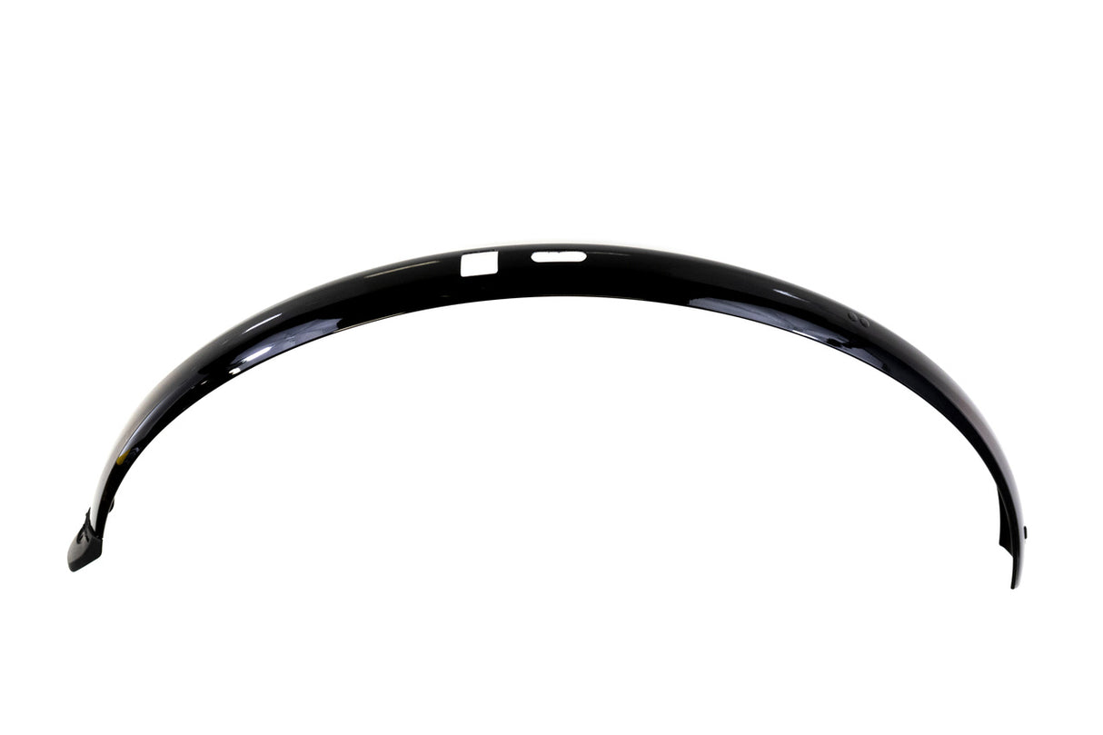 Gazelle spatbord achter + kabelgoot fender 3 rond zwart