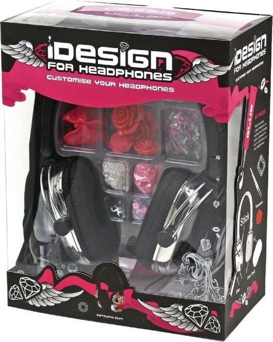 Satzuma satzuma sz-idh-f idesign headphone -flower