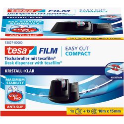 Set tapedispenser en 1 rol tesa zwart